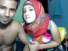 Sexy desi couple webcam fucks